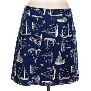Talbots Nautical Sailboat Skirt